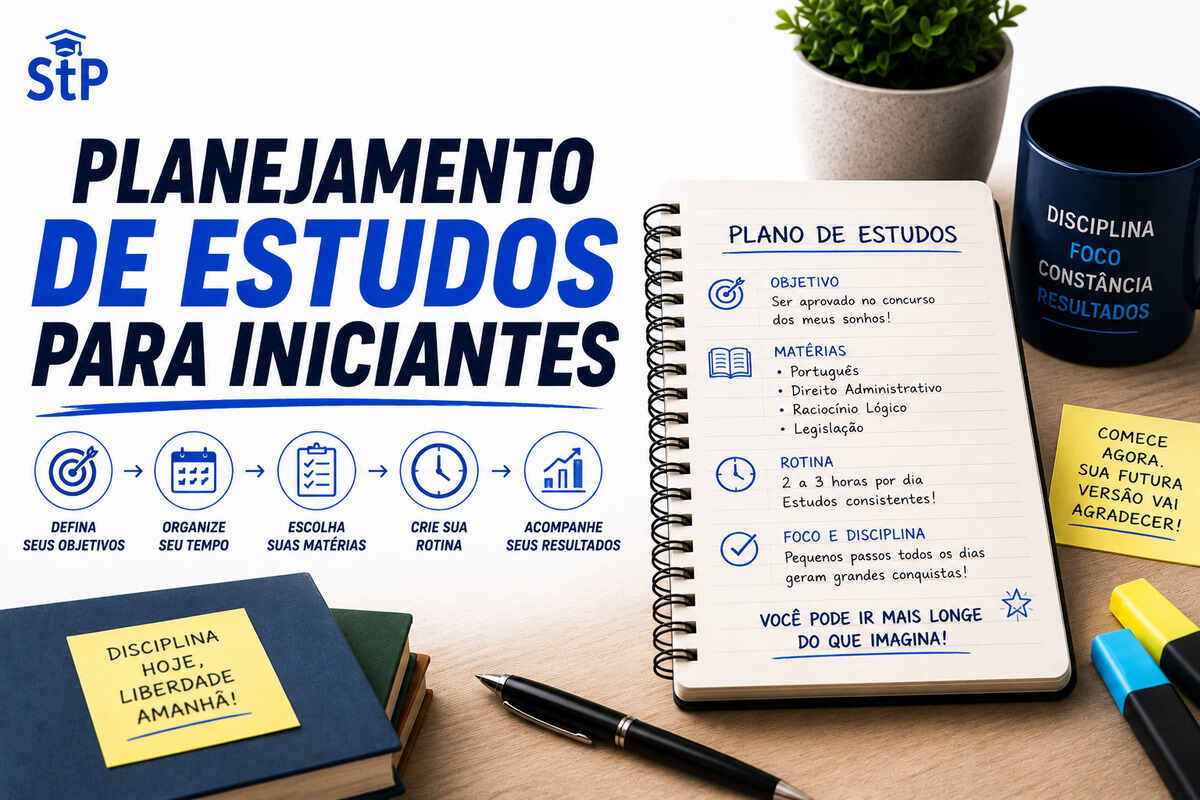 Planejamento de estudos para iniciantes